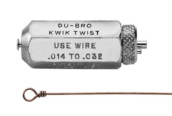 DUBRO - KWIK TWIST TOOL - TO TWIST STEEL WIRE (1 PC) (301)